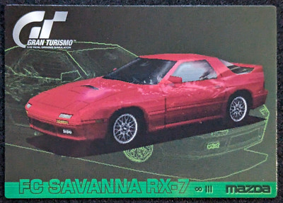 SAVANNA RX-7 FC anfini   MAZDA GRAN TURISMO 1997 No.SP-9 Japanese Game TCG