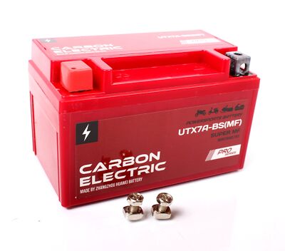 Gel Batterie UTX7A-BS = YTX7A-BS / 7Ah / 12V  Motorrad Quad Roller 12 Volt  