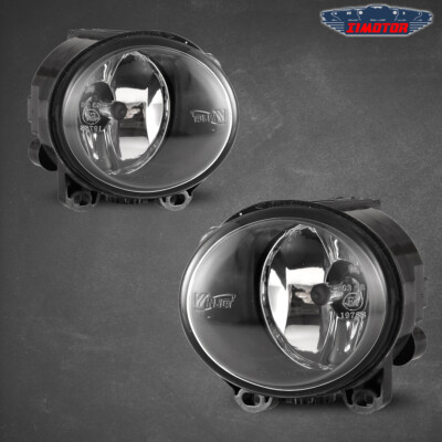 Pair For 2007-2013 BMW E92 M Sport 328i 335i Coupe Fog Lights Clear Bumper Lamps