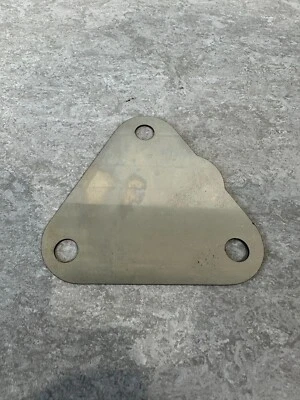 John Deere 6R,6M 7R EGR blank plate 2011 - 2023 Stainless Export