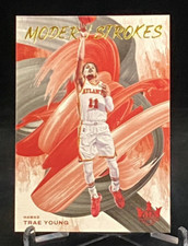 2021-22 Panini Court Kings Modern Strokes #2 Trae Young Atlanta Hawks