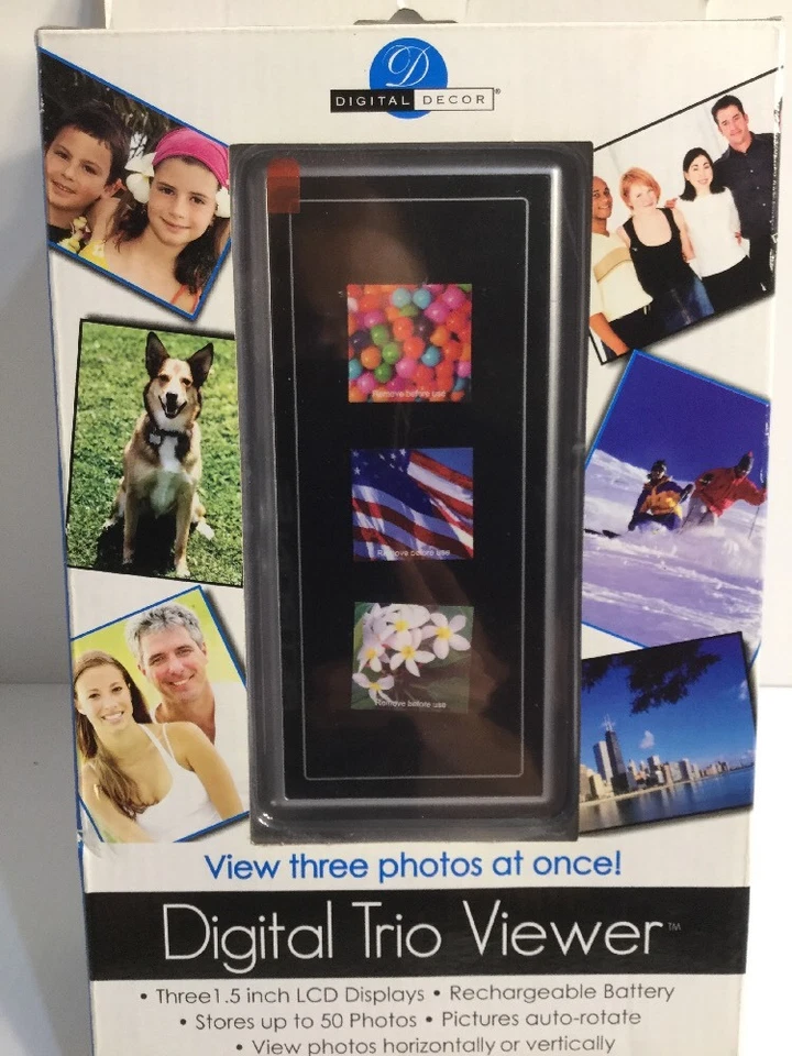 Digital Decor Digital Trio Viewer New Sealed Fast Shipping B3 - Image 2 of 4