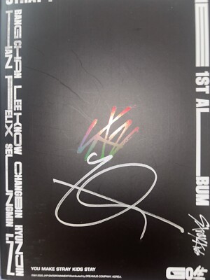 Stray Kidsサイン入りアルバム Go生 STRAY KIDS [GO LIFE] Autographed Signed Promo Album