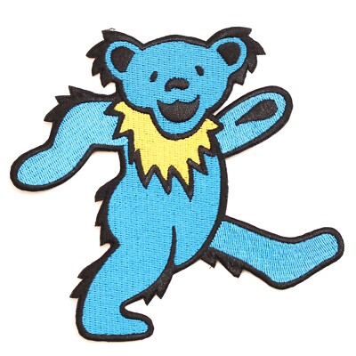 Grateful Dead Blue Bear Neu & Offizieller Patch 120 mm x 120 mm
