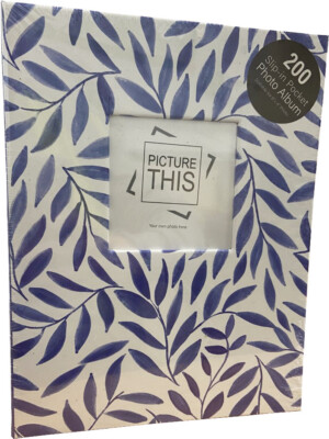 Album Fotografico Rivestito In Tessuto / Contiene 200-300 Foto 6x4 - Italia - Foto 6