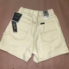Vintage 1990  s Rivited By Lee Khaki Stretch Shorts, Deadstock Size 4