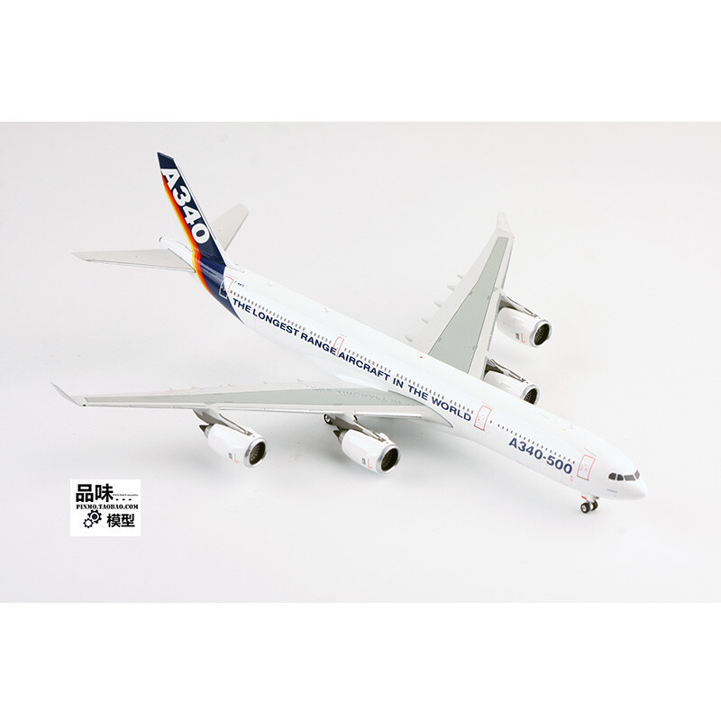 Phoenix Airbus factory painted A340-500 F-WWTE alloy aircraft