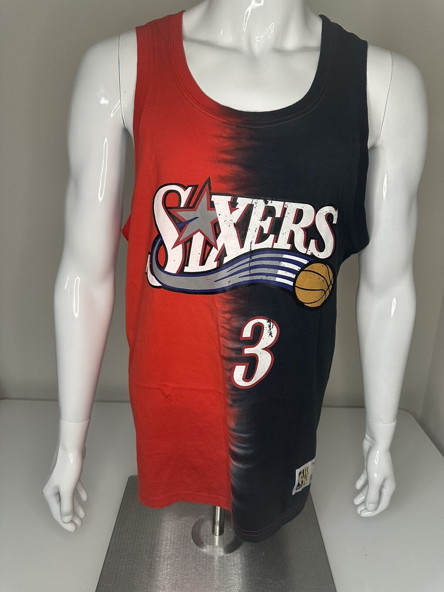 レア】NIKE NBA IVERSON SIXERS 76ers ゲームシャツ デッドストック