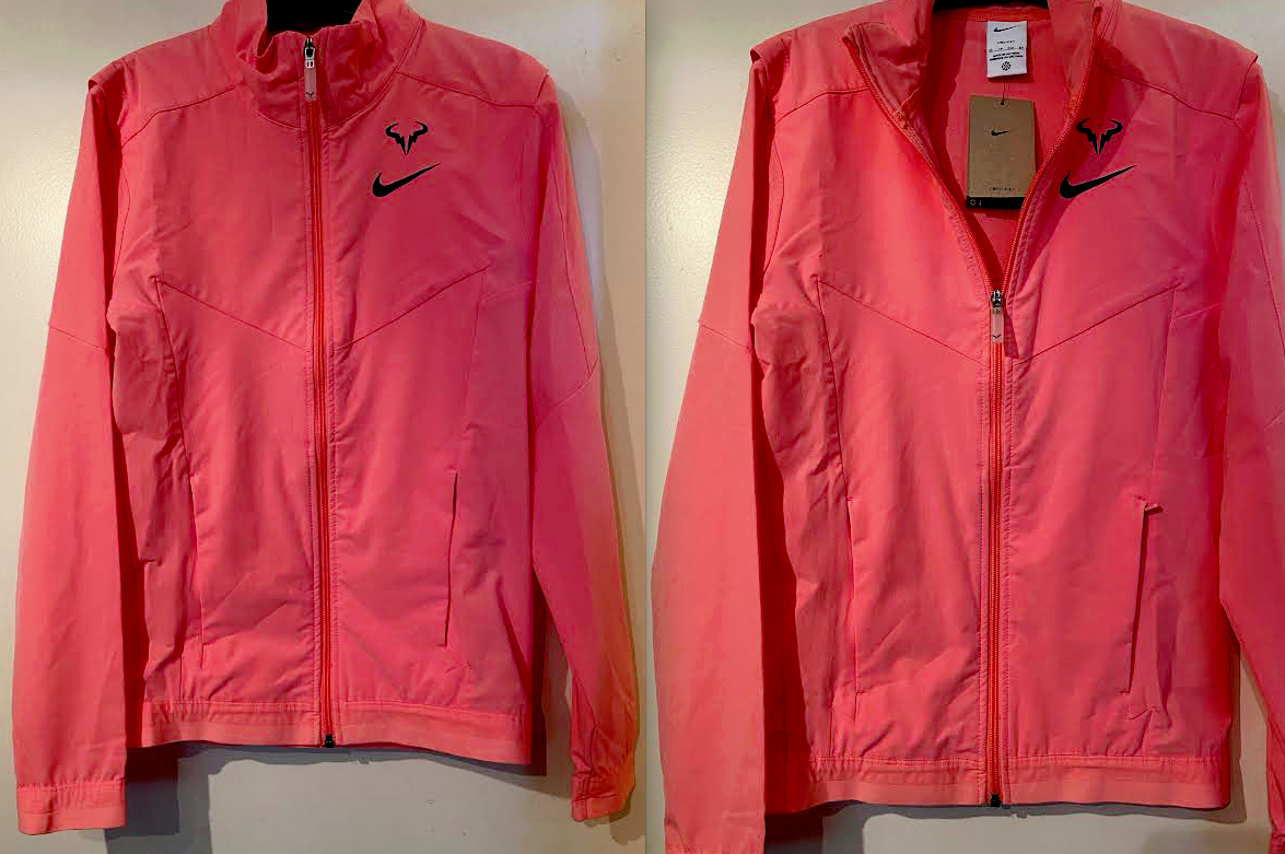 Nike Fall NY Rafa Jacket／US:M 1 NIKE RAFAEL RAFA NADAL PINK OR