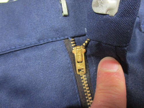 Deadstock Vintage 1970s Topp Master 40x30 Work Pants NWT Workwear Trousers Chino - Picture 8 of 12