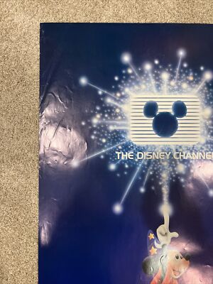 The Disney Channel 1982 poster 37x25” | eBay