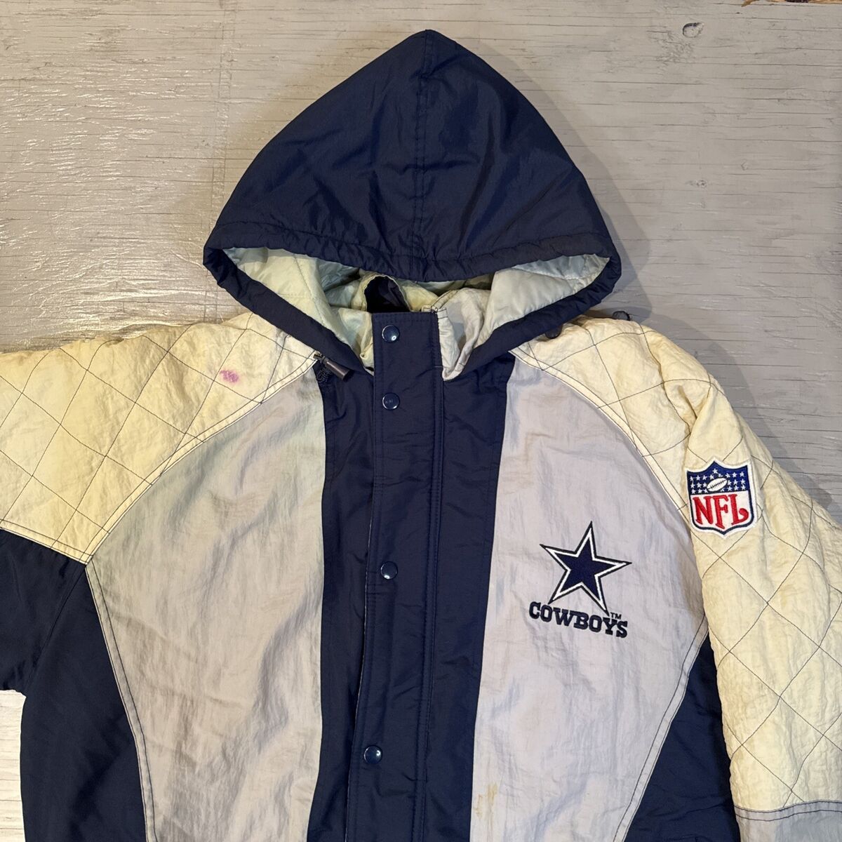 Vintage 90s NFL Starter Dallas Cowboys Full Zip Hooded Vintage 90s NFL Starter Dallas Cowboys Full Zip Hooded