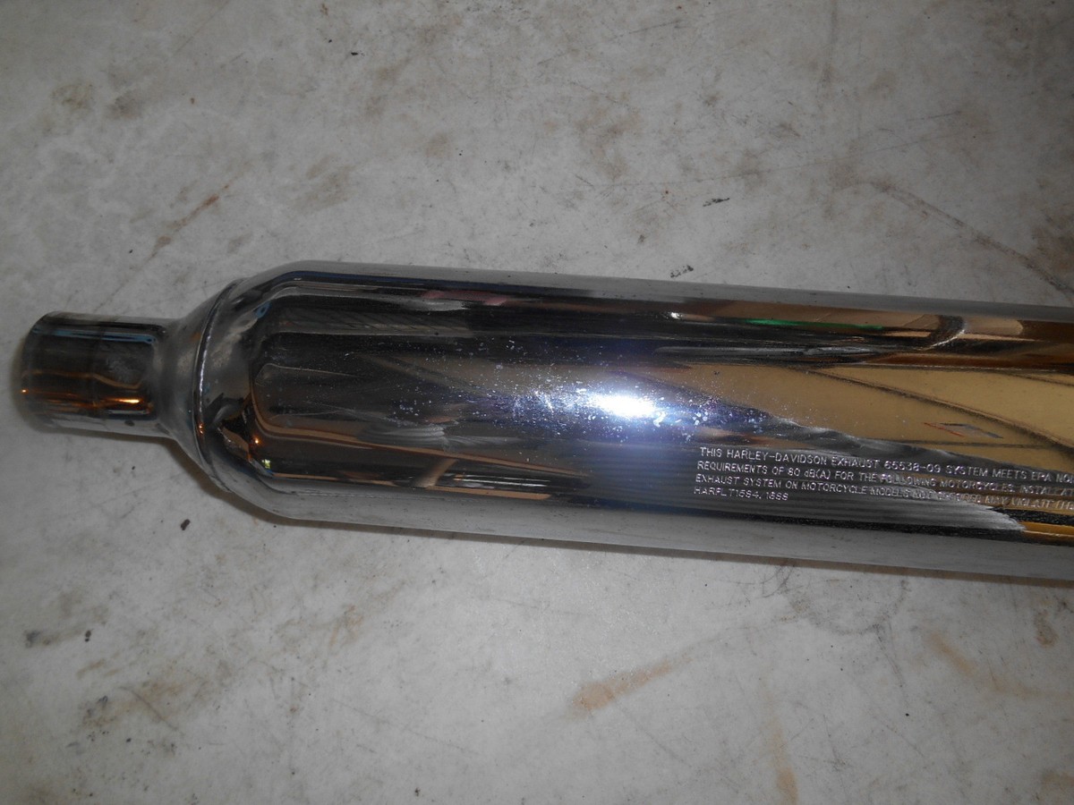 Harley Davidson OEM Exhaust Muffler FLT Road King FXSB 103 65538