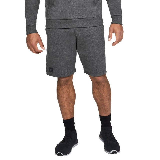 under armour mens fleece shorts
