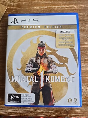 Mortal Kombat 1 - Premium Edition (PlayStation 5, PS5, 2023) New Not Sealed