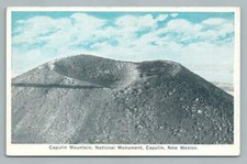 Capulin Mountain Cinder Cone~Antique Union County New Mexico Volcano~1920s
