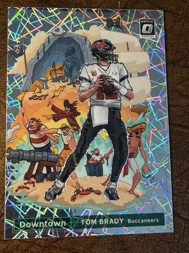 2021 Panini Donruss Optic Downtown Tom Brady #DT-23 Tampa Bay Case Hit SSP