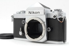 N MINT Nikon F2 Eye Level 35mm Silver Film Camera Body
