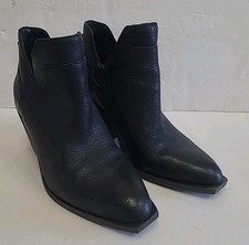 Crown Vintage Stavie Bootie Black Shoes Women's Size 7M EU 37.5 EUC