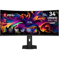 MSI MAG 341CQPDE QD-OLED X28 34 Zoll Uwqhd Quantum Dot Panel 21:9 280 Hz Curv...