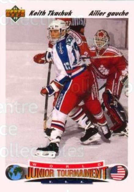 1991-92 Upper Deck French #698 Keith Tkachuk