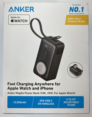 Anker MagGo Power Bank (10K, 35W, For Apple iPhone 17 16 15 apple