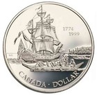 1999 Canada S$1 Juan Perez Voyage 225th Anniversary NGC PF70 Ultra Cameo — photo 3