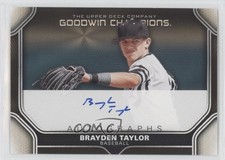 2024 Upper Deck Goodwin Champions Horizontal Brayden Taylor #HA-BT Auto 0tm