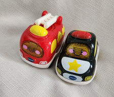 Vtech Go Go Smart Wheels Police Car And Fire Truck Lights And Sounds