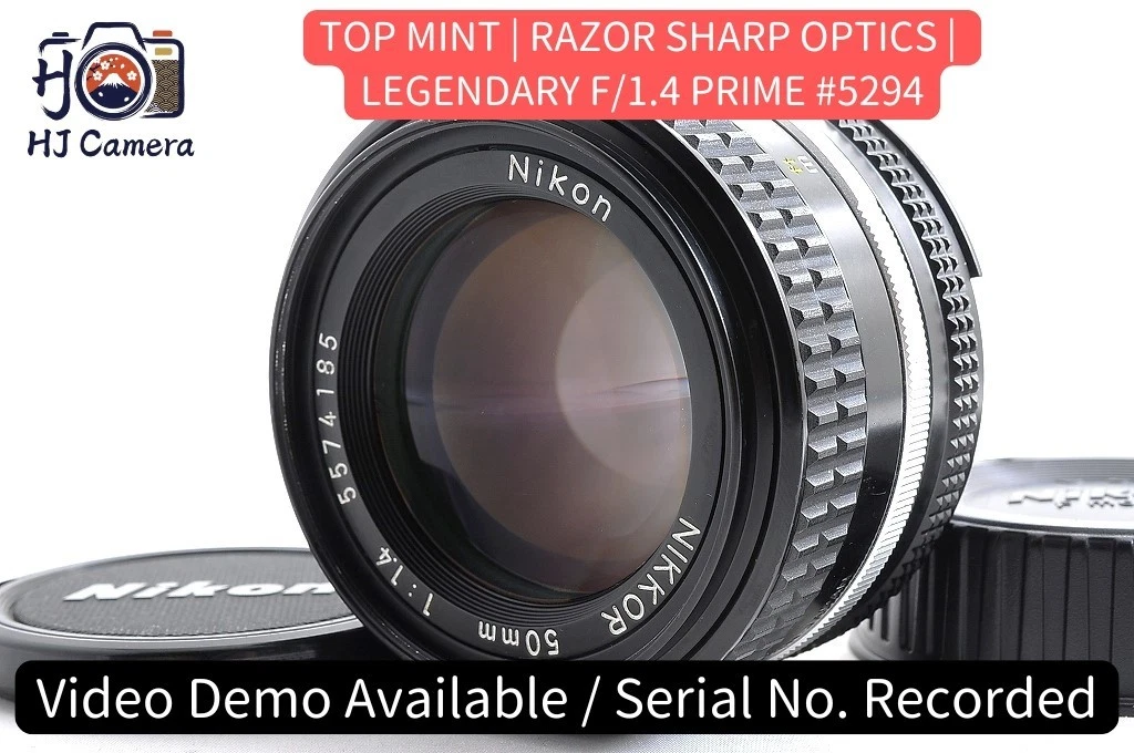 Nikon AI-S 50mm f/1.4 Camera Lenses for sale - eBay