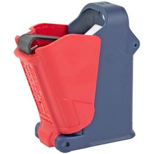 RRAGES Universal Mag Loader Fits 9mm to 45 Single  Double Stack Red White Blue