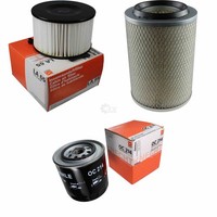 Mahle / Knecht Set Innenraumfilter LA 65 Luftfilter LX 99 ÖLfilter OC 214