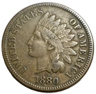 1880 Indian Head Cent 310 XF