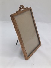 Porte Photos Ancien Cadre avec noeud  Louis XVI Laiton NAPOLEON III 16,5x11,5cm
