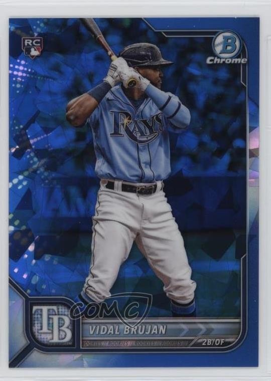 2022 Bowman Chrome Sapphire Edition Vidal Brujan #89 09wc