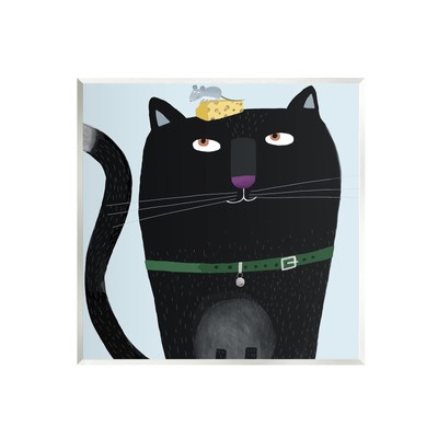 Cat & Pet Friends Wall Plaque Art, Design by Carla Daly