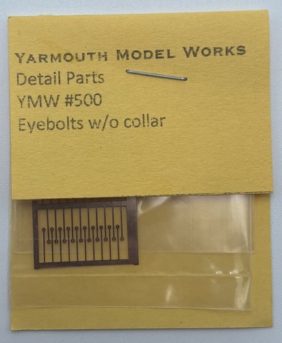 Yarmouth Model Works 500 HO Eyebolts Without Collar