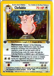 1st Edition Clefable | eBay