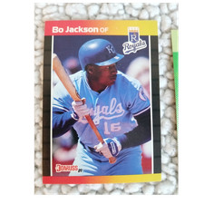 Donruss 1989 Bo Jackson Kansas City Royals Baseball Card #208 Base Set