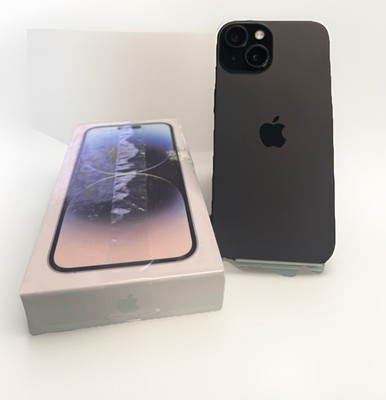 (GIFT FREE TEMPERED GLASS) Apple iPhone 15 256gb Bar Smartphone Black 