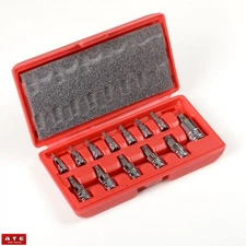13 pc Tamper Proof Star Bit Socket Set