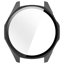 Smartwatch Cover Shell Case with Tempered Glass Film Screen Protector