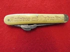OLD Vintage Pocket Knife A. Kastor & Bros. New York Coca Cola Bottling Company