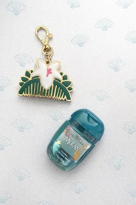 2026 Bath & Body Works Disney Princess Flower Comb Mulan Pocketbac  + Sanitizer