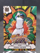 2025 Panini Donruss Baseball Prince Fielder Bomb Squad Green Prizm
