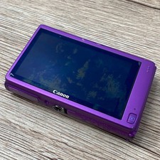 Canon IXY 430F Purple Digital Camera 16.1MP 5x Zoom Full HD IXUS 245 HS Exc 