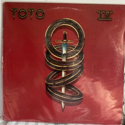 Toto IV LP Columbia FC 37728 VG+ 1982 US 1st Press Africa Rosanna w/ Insert