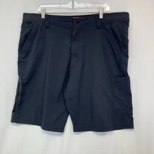 Wrangler ATG Men’s Golf Cargo Shorts Size 40 Stretch Knit Quick Dry Black