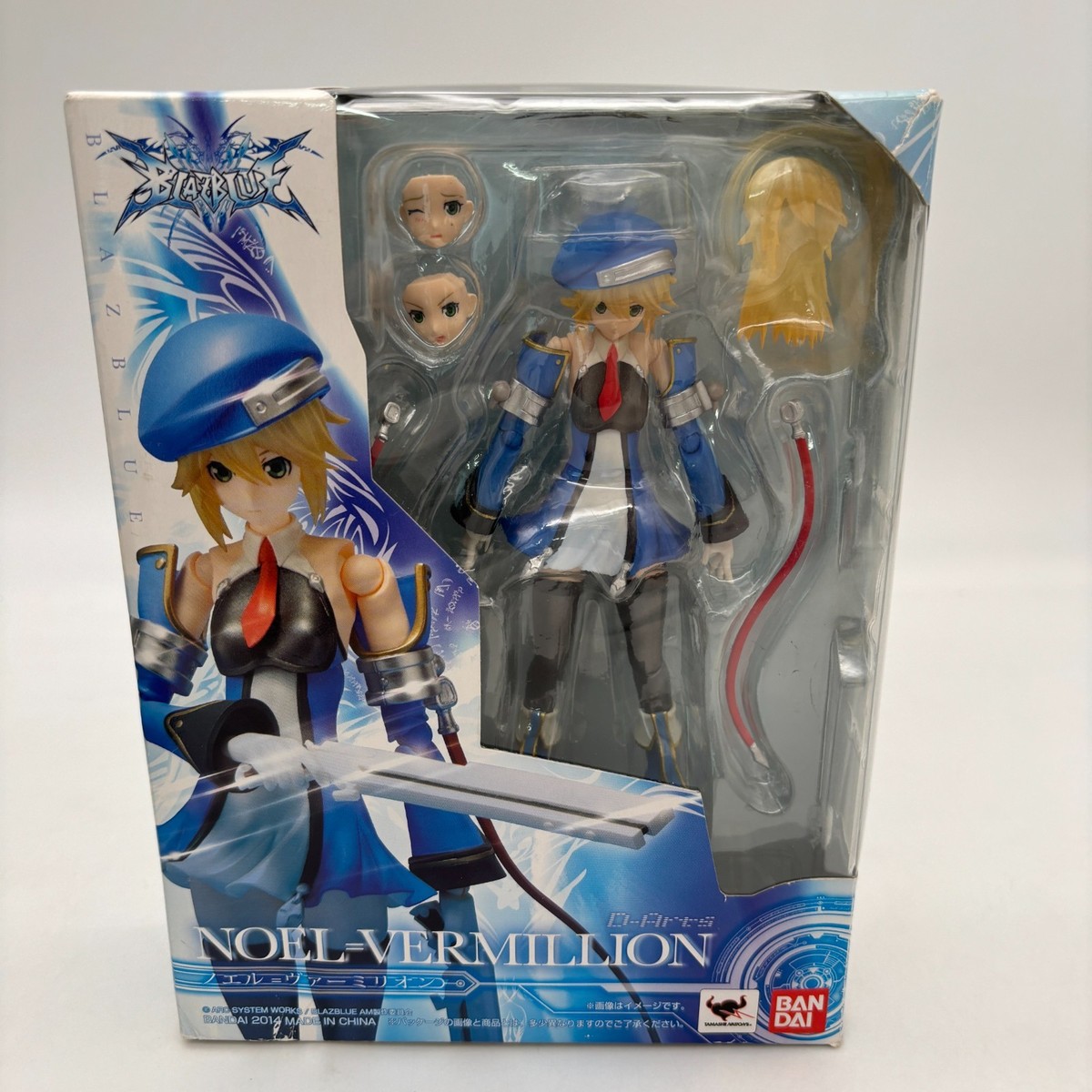 未開封 NOEL-VERMILLION 1/8スケールフィギュア D-Arts BlazBlue Noel Vermilion Action Figure Bandai Tamashii