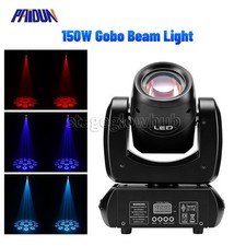 PAIDUN 150W LED Beam Moving Head Spot Light Gobo Wash 18Prism Disco DJ KTV Party